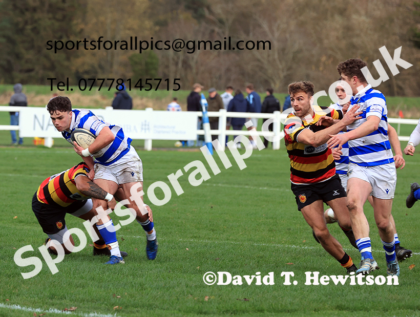 Tynedale v Harrogate, Tynedale Park, Corbridge.   Photo: David T. Hewitson/Sports for All Pics